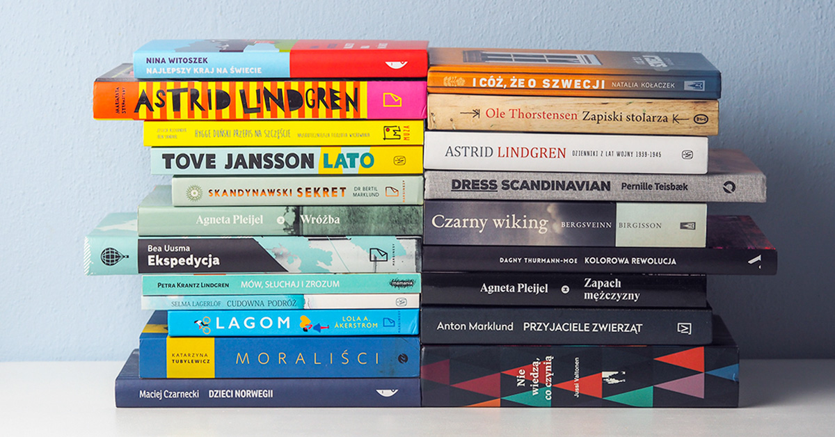 30 skandynawskich książek, które warto przeczytać